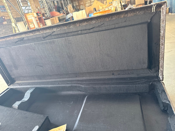 Deluxe Brown Western Strat/Tele Case